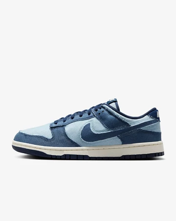 Nike Dunk Low Blue Denim Außenseite