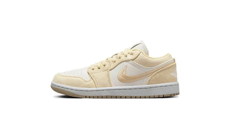 Jordan 1 Low Canvas Tan Sail