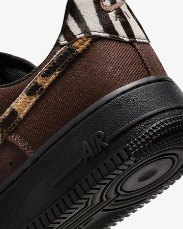Nike Air Force 1 Low Animal Print Detail Ferse