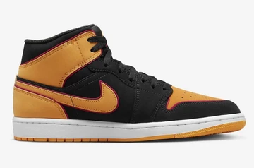 Jordan 1 Mid Fat Tongue Orange