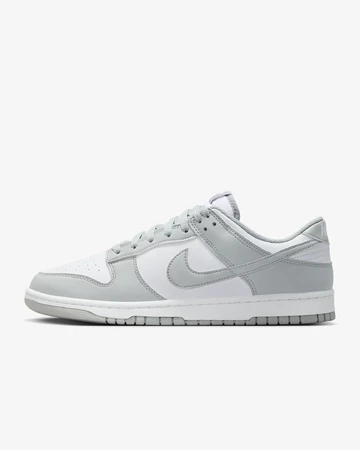 Nike Dunk Low White Light Smoke Grey Außenseite