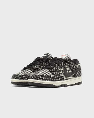 Harris Tweed x Nike Dunk Low Black White Paar