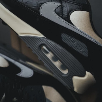 Nike Air Max 90 Smoke Grey Crocodile Detailbild