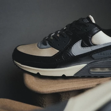 Nike Air Max 90 Smoke Grey Crocodile Detailbild