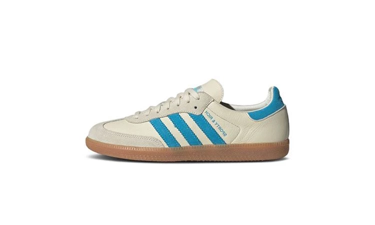 Sporty & Rich adidas Samba OG Beige Blue