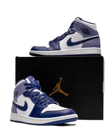 Jordan 1 Mid Sky J Purple White