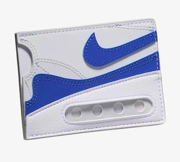 Air Max 1 Card Wallet Royal Blue von Vorne