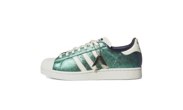 Anthony Edwards x adidas Superstar II Green Silver