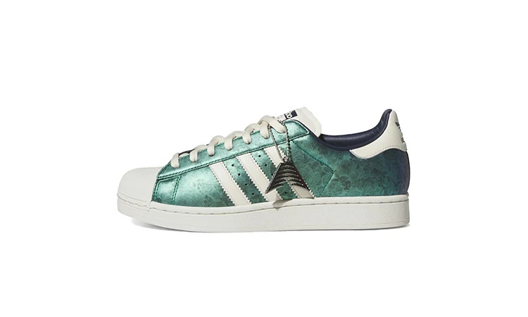 Anthony Edwards x adidas Superstar II Green Silver