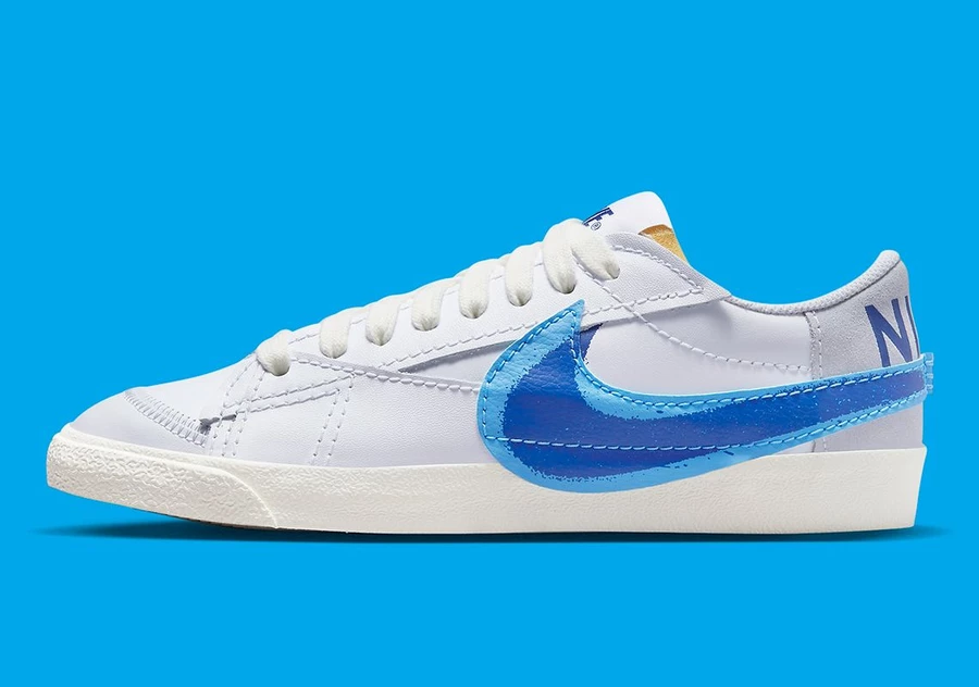 Nike Blazer Low Jumbo White Sail University FN3413-100 Dead Stock