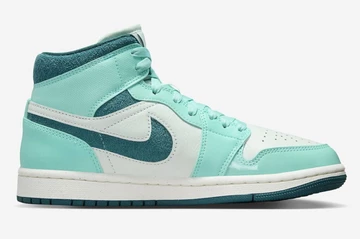 Jordan 1 Mid Bleached Turquoise