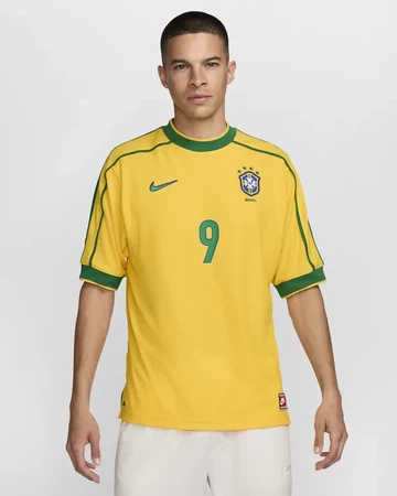Nike Brasilien 1998 Jersey von vorne