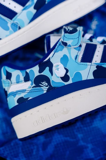 BAPE adidas Forum Detail