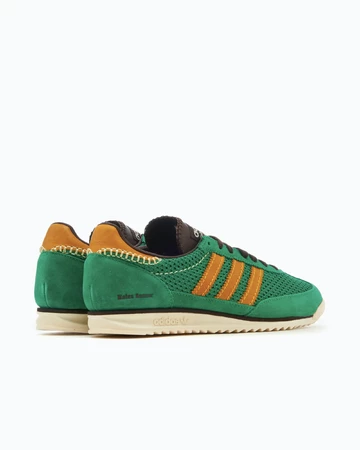 Wales Bonner adidas SL72 Knit Green Paar Ferse