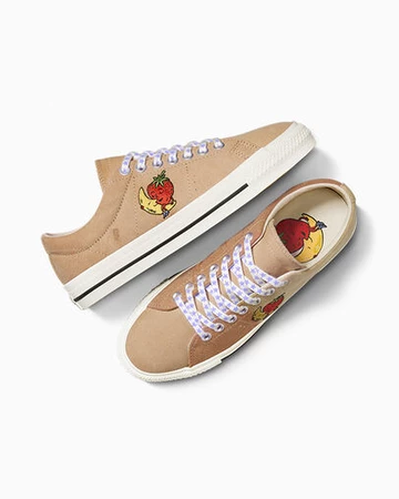 Sky High Farm x Converse One Star Pro Egret Paar 2