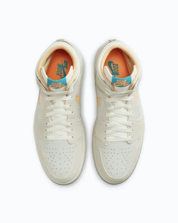 Jordan 1 High Zoom CMFT 2 Light Orewood Brown von Oben