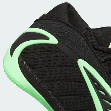 adidas Anthony Edwards 2 Lime Burst Ferse Details