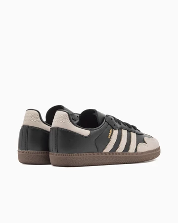 adidas Samba OG W Black & Wonder Beige Fersen