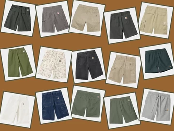Carhartt Shorts alle auf einem Bild