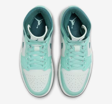 Jordan 1 Mid Bleached Turquoise