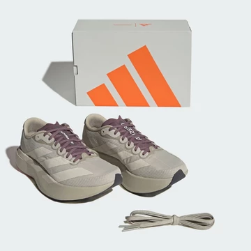 Hermanos Kourmori x adidas Adizero Evo SL Beige Schuhkarton