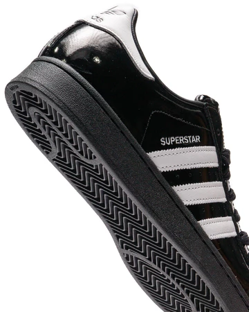 adidas Superstar II Chrome Black Sohle
