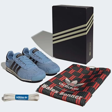 Wales Bonner adidas SL76 Blue Spark Box
