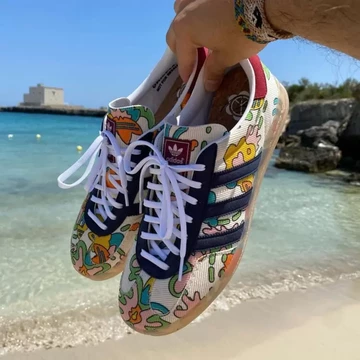 Sean Wotherspoon adidas Gazelle Indoor Corduroy IG2849 Release am Strand