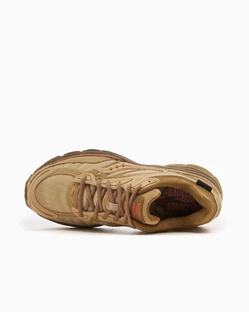 Starcow Paris x Saucony ProGrid Omni 9 Beige seitlich von Oben