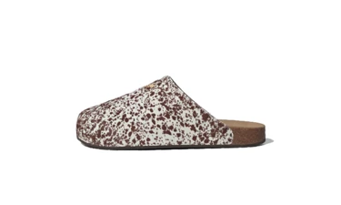 adidas Adimule Slides Pony Hair Cow Print