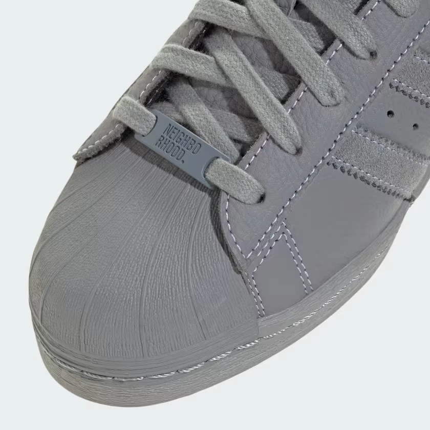 Neighborhood adidas Superstar Cement Grey