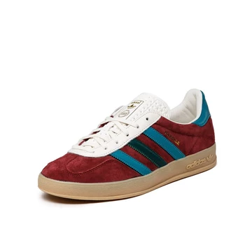 adidas Gazelle Indoor Burgundy von der Seite