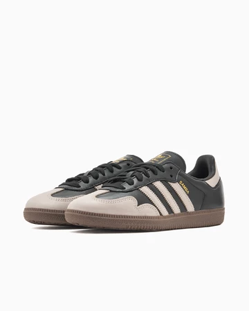 adidas Samba OG W Black & Wonder Beige Zehen
