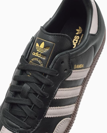 adidas Samba OG W Black & Wonder Beige Details
