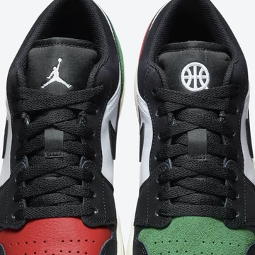 Jordan 1 Low Quai 54 Detail Zunge