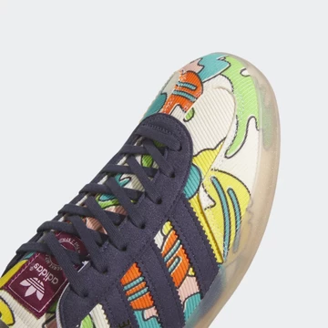 Sean Wotherspoon adidas Gazelle Indoor Corduroy IG2849 Release Close Up Toe Box