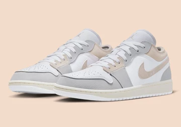 Jordan 1 Low Craft Tech Grey seitlich