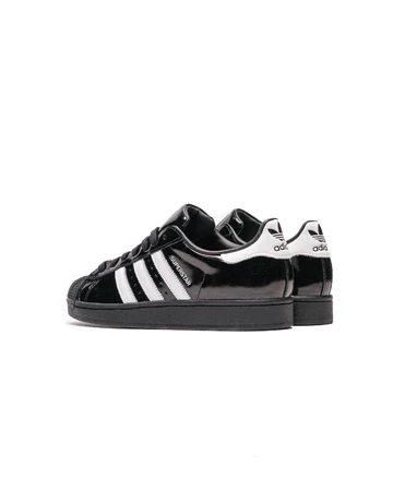 adidas Superstar II Chrome Black Paar Fersen