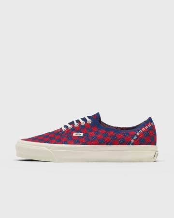 Vans LX Authentic 44 Ek Punk Check Red Außenseite