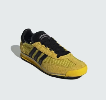 Wales Bonner adidas SL76 Yellow leicht schräg