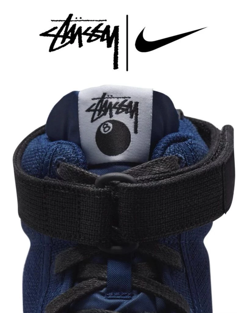 Nike x Stussy Vandal High SP‎ Deep Royal Blue Size 18 DX5425-400 New w/ Laces Stussy x Nike Vandal High  main image 3
