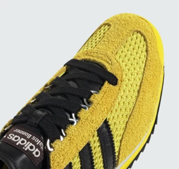 Wales Bonner adidas SL76 Yellow Detail Laces