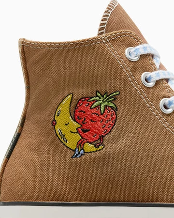 Sky High Farm x Converse Chuck 70 Egret Detail Logo