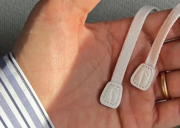 Jacquemus Air Force 1 Low White Schnürsenkel