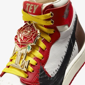Teyana Taylor Jordan 1 CMFT 2 A Rose From Harlem Details 1