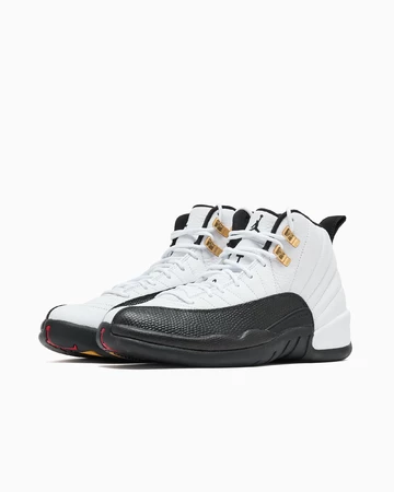 Jordan 12 White Taxi Paar
