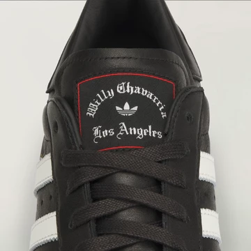 Willy Chavarria x adidas Superstar Core Black Details