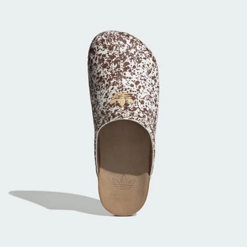 adidas Adimule Slides Pony Hair Cow Print von oben