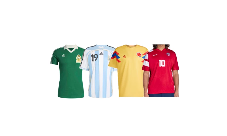 adidas South America Vintage Jerseys