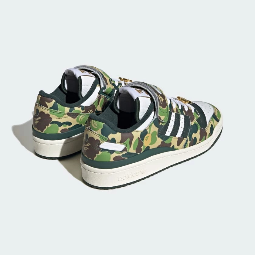 BAPE adidas Forum Low Green Camo ID4771 | Dead Stock